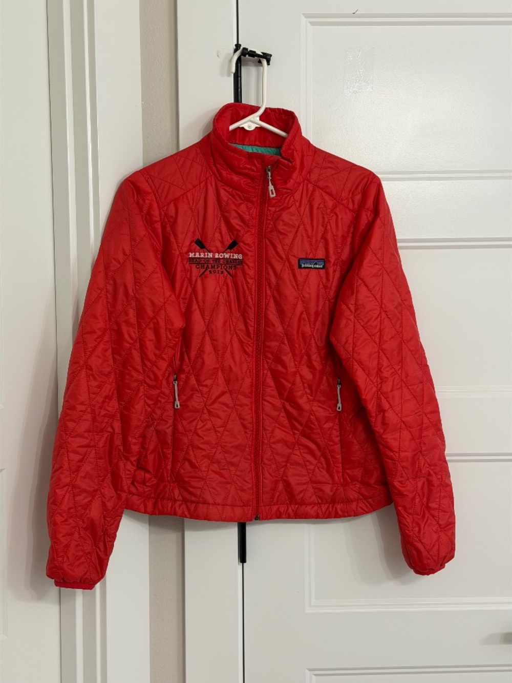 Patagonia Women’s nano puff Red jacket Size S !With Logo!Used!  Good Condition!